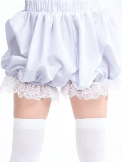 Sweet Lolita Bloomers Lace Trim Ruffles