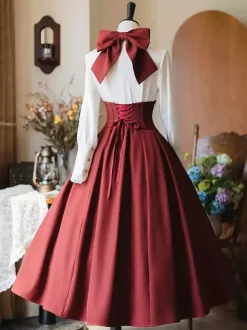 Sweet Lolita Blouses White Long Sleeves Lolita Top Ruffles Lolita Shirt