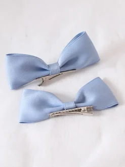 Sweet Lolita Bows Headdress Baby Blue Lolita Hair Accessories
