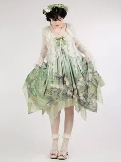 Sweet Lolita Cover-ups Purple Ruffles Lace Top Polka Dot Polyester Cover-Up Lolita Outwears