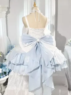 Sweet Lolita Dress Ballet JSK Multi-Layered Polyester Sleeveless Sweet Lolita Dress