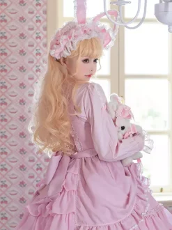 Sweet Lolita Dress Polyester Sleeveless Jumper Sweet Lolita Dress