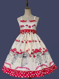 Sweet Lolita Dress Polyester Bows Bowknot Sweet Lolita Dress