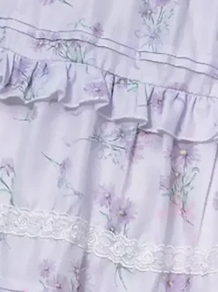 Sweet Lolita Dress Polyester Short Sleeves Dress Lolita Dress OP