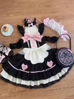 Sweet Lolita Dress Polyester Sleeveless Sweet Lolita Dress