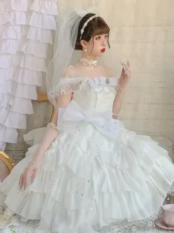 Sweet Lolita Dress Polyester Sleeveless Lolita Dress
