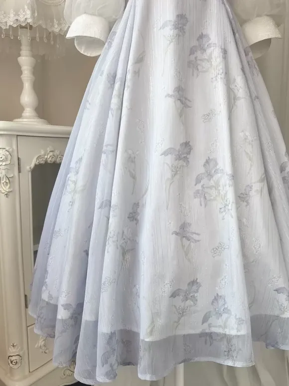 Sweet Lolita Dress Polyester 3/4 Length Sleeves Dress Sweet Lolita Dress