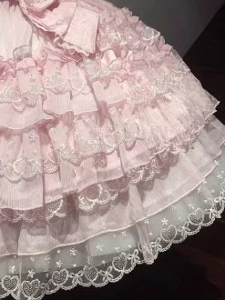 Sweet Lolita Dress Polyester Sleeveless Jumper Sweet Lolita Dress