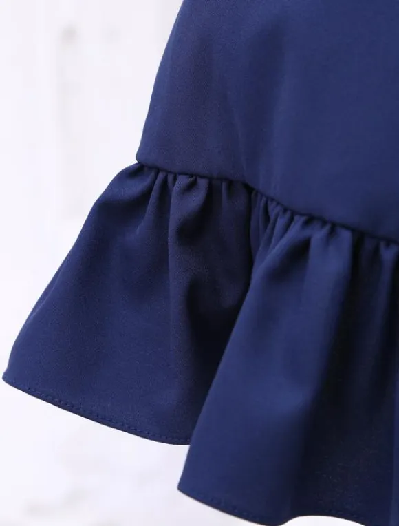 Sweet Lolita Dress Sailor Style Girl Asibuto Penta OP Lolita One Piece Dress