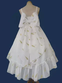 Sweet Lolita Dresses Polyester Sleeveless Ruffles Black Lolita Dress JSK