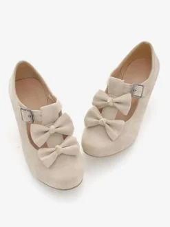 Sweet Lolita Footwear Bows Prism Heel Lolita Pumps
