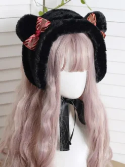 Sweet Lolita Hat Bows Accessory White Lolita Accessories