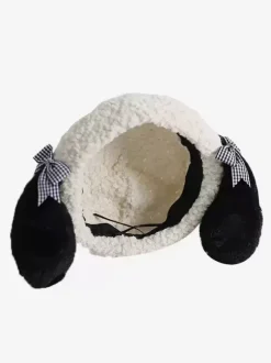 Sweet Lolita Hat Ecru White Bows Accessory Polyester Lolita Accessories