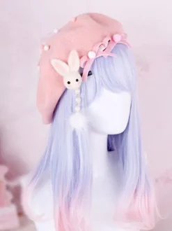 Sweet Lolita Hat Pink BowknotBow Polyester Lolita Accessories Headwear