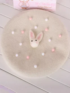 Sweet Lolita Hat Pink BowknotBow Polyester Lolita Accessories Headwear