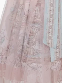 Sweet Lolita JSK Dress Kawaii Princess Tiered Ruffled Sundress In Pink Cute Casual Lolita
