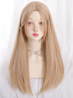 Sweet Lolita Wig Heat-resistant Fiber Gold Lolita Accessories