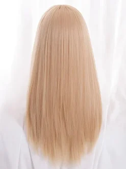 Sweet Lolita Wig Heat-resistant Fiber Gold Lolita Accessories