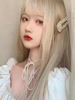 Sweet Lolita Wigs Long Heat Resistant Fiber Tousled Lolita Hair Wig
