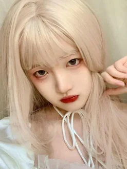 Sweet Lolita Wigs Long Heat Resistant Fiber Tousled Lolita Hair Wig