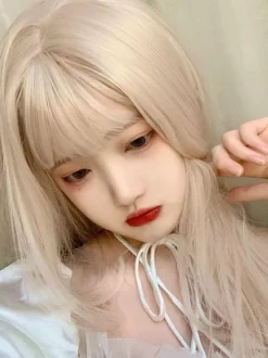 Sweet Lolita Wigs Long Heat Resistant Fiber Tousled Lolita Hair Wig