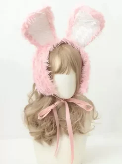 Sweet Lolita Accessories Black Color Block Headwear Miscellaneous