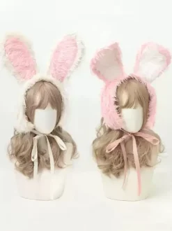 Sweet Lolita Accessories Black Color Block Headwear Miscellaneous