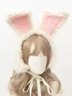 Sweet Lolita Accessories Black Color Block Headwear Miscellaneous
