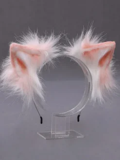 Sweet Lolita Accessories Black Fox Ears Daily Casual Lolita Accessory