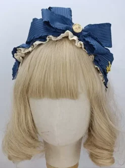 Sweet Lolita Accessories Cameo Pink Ruffles Bows Headwear Miscellaneous