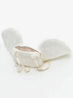 Sweet Lolita Bag Angel Wing White Embroidered Lolita Backpack