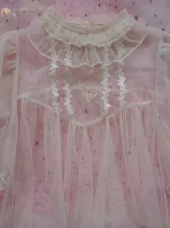 Sweet Lolita Blouses Black Long Sleeves Lolita Top Bows Ruffles Lolita Shirt