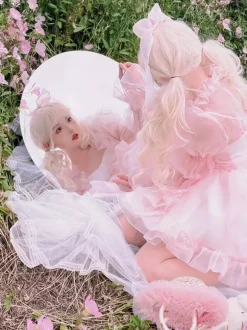 Sweet Lolita Dress OP Sleeveless Sweet Hime Lolita Dress