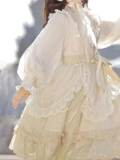 Sweet Lolita Dress Polyester Long Sleeves Dress Sweet Lolita Dress