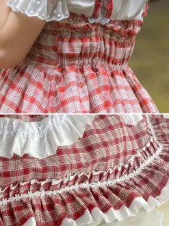 Sweet Lolita Dress Polyester Sleeveless Sweet Dress Lolita Dress