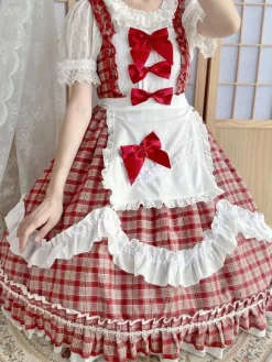 Sweet Lolita Dress Polyester Sleeveless Sweet Dress Lolita Dress