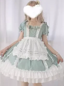 Sweet Lolita Dress Short Sleeves Sweet Lolita Dress