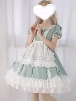 Sweet Lolita Dress Short Sleeves Sweet Lolita Dress