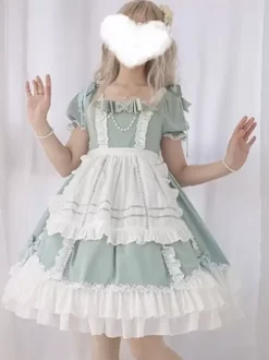 Sweet Lolita Dress Short Sleeves Sweet Lolita Dress