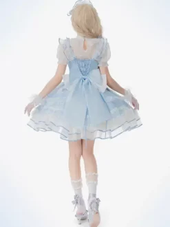 Sweet Lolita Dress Sleeveless Sweet Jumper Lolita Dress