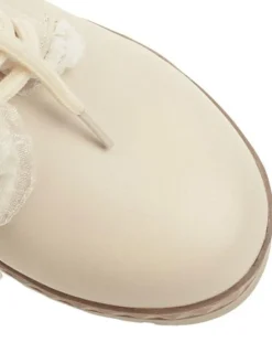 Sweet Lolita Footwear Round Toe Chunky Heel Leather Lolita Shoes