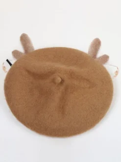 Sweet Lolita Hat Coffee Brown Accessory Polyester Lolita Accessories