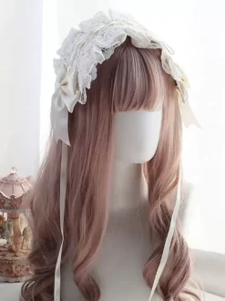Sweet Lolita Headdress Lace Bows Lolita Headband