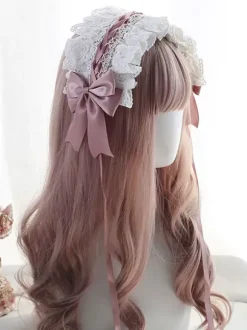 Sweet Lolita Headdress Lace Bows Lolita Headband