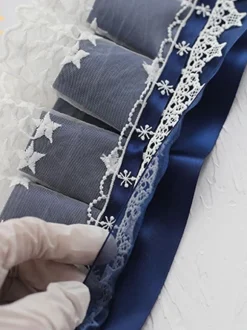 Sweet Lolita Headdress Lace Bows Headband Headwear