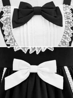 Sweet Lolita JSK Dress Neverland Bows Ruffles Lolita Jumper Skirts
