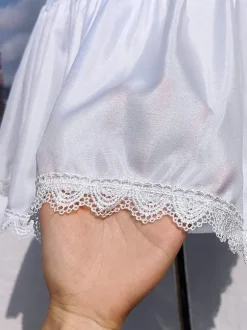 Sweet Lolita Petticoats Polyester Gothic Lolita Petticoat Woman's White Lace Lolita Underskirt