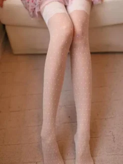 Sweet Lolita Stocking Lace Jacquard Nylon Lolita Pantyhose