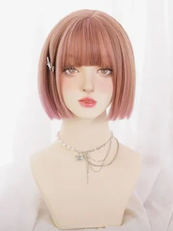 Sweet Lolita Wig Long Heat-resistant Fiber as image Lolita Accessories