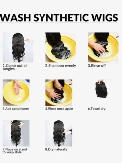 Sweet Lolita Wig Long Tousled Heat-resistant Fiber Deep Brown Lolita Accessories